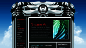 What N-sane.net website looked like in 2018 (5 years ago)