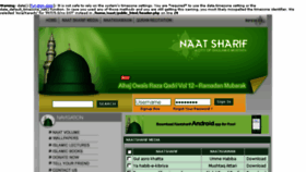 What Naatsharif.com website looked like in 2018 (6 years ago)