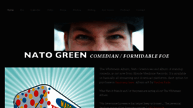 What Natogreen.com website looked like in 2018 (5 years ago)