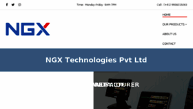 What Ngxtechnologies.com website looked like in 2018 (5 years ago)