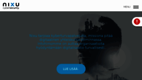 What Nixu.fi website looked like in 2018 (6 years ago)