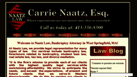 What Naatzlaw.com website looked like in 2018 (6 years ago)