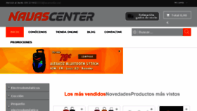 What Navascenter.es website looked like in 2018 (5 years ago)
