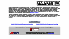 What Naamsstandards.org website looked like in 2018 (6 years ago)