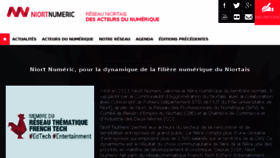 What Niort-numeric.fr website looked like in 2018 (6 years ago)