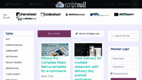 What Nullscript.net website looked like in 2018 (5 years ago)