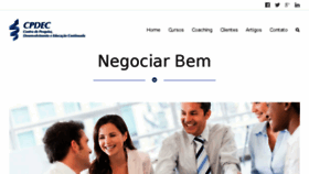 What Negociarbem.com.br website looked like in 2018 (6 years ago)
