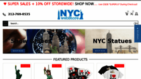 What Nycwebstore.com website looked like in 2018 (5 years ago)