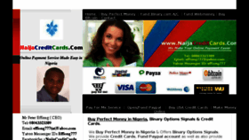What Naijacreditcards.com website looked like in 2018 (5 years ago)