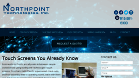 What Northpointouch.com website looked like in 2018 (5 years ago)