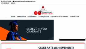 What Nationalachiever.com website looked like in 2018 (5 years ago)