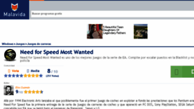 What Need-for-speed-most-wanted.malavida.com website looked like in 2018 (5 years ago)