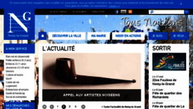 What Noisylegrand.fr website looked like in 2018 (5 years ago)