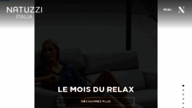 What Natuzzi.fr website looked like in 2018 (5 years ago)