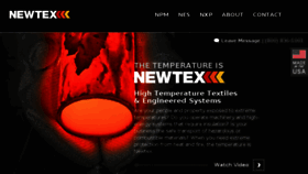 What Newtex.com website looked like in 2018 (5 years ago)