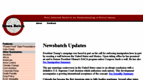 What Newsbatch.com website looked like in 2018 (5 years ago)
