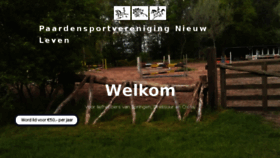 What Nieuw-leven.nl website looked like in 2018 (5 years ago)