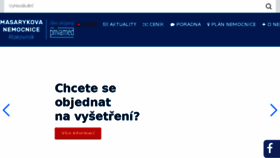 What Nemorako.cz website looked like in 2018 (5 years ago)