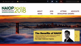 What Naiopsfba.org website looked like in 2018 (5 years ago)