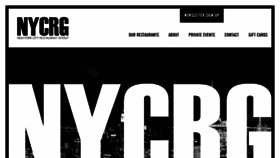 What Nycrg.com website looked like in 2018 (5 years ago)