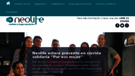 What Neolife.com.py website looked like in 2018 (6 years ago)