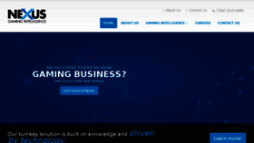 What Nexuslink.com website looked like in 2018 (5 years ago)