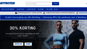 What Nl.myprotein.com website looked like in 2018 (5 years ago)
