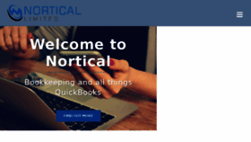 What Nortical.co.uk website looked like in 2018 (5 years ago)