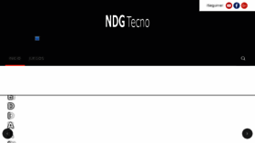 What Ndgtecno.com website looked like in 2018 (5 years ago)