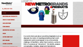 What Newmetrodesign.com website looked like in 2018 (5 years ago)