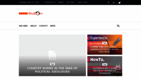 What Nevershutdown.com website looked like in 2018 (5 years ago)