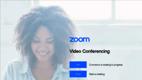 What Negd.zoom.us website looked like in 2018 (6 years ago)