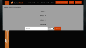 What Newvegasnexus.com website looked like in 2018 (5 years ago)