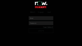 What Nowplanet.tv website looked like in 2018 (5 years ago)
