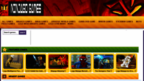 What Ninjagogames.org website looked like in 2018 (5 years ago)