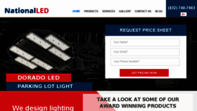 What Nationalled.com website looked like in 2018 (5 years ago)