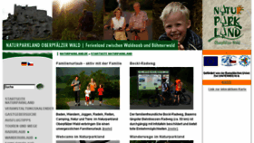 What Naturparkland.de website looked like in 2018 (5 years ago)