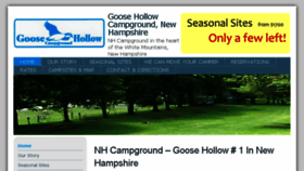 What Nhcampgrounds.com website looked like in 2018 (6 years ago)