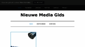 What Nieuwemediagids.nl website looked like in 2018 (7 years ago)