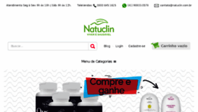 What Natuclin.com.br website looked like in 2018 (6 years ago)