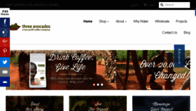 What Nonprofitcoffee.com website looked like in 2018 (7 years ago)