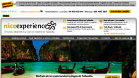 What Niceexperience.net website looked like in 2018 (5 years ago)