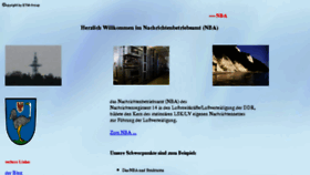 What Nachrichtenbetriebsamt.de website looked like in 2018 (5 years ago)