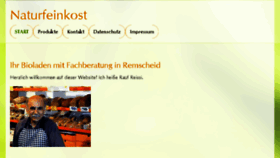 What Naturfeinkost-remscheid.de website looked like in 2018 (5 years ago)