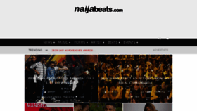 What Naijabeats.com website looked like in 2018 (5 years ago)