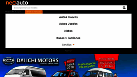 What Neoautos.pe website looked like in 2018 (5 years ago)