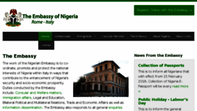 What Nigerianrome.org website looked like in 2018 (5 years ago)