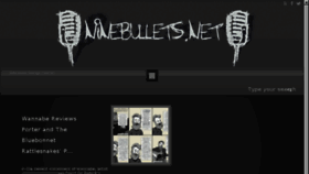 What Ninebullets.net website looked like in 2018 (5 years ago)