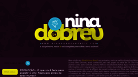 What Ninadobrev.com.br website looked like in 2018 (5 years ago)