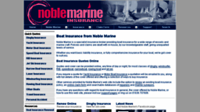 What Noblemarine.co.uk website looked like in 2018 (5 years ago)